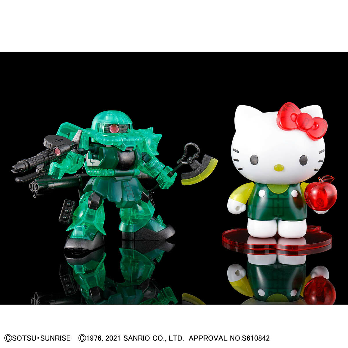 Gundam Base Limited Hello Kitty x MS-06 Zaku II (Clear Color
