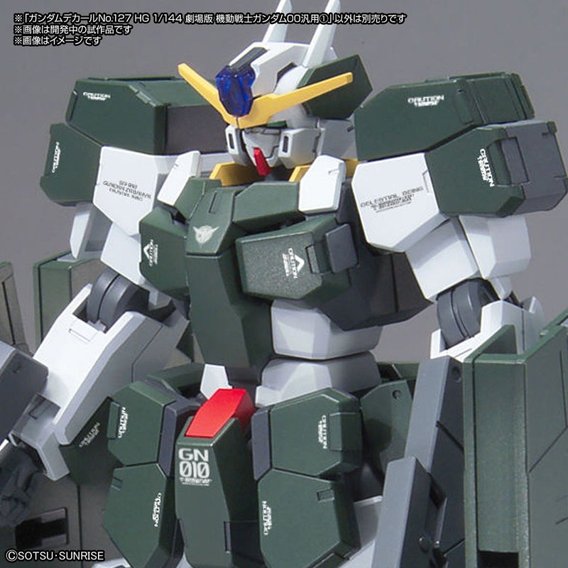 Gundam Decal 127 - HG Movie Version Mobile Suit Gundam 00 General Purpose 1