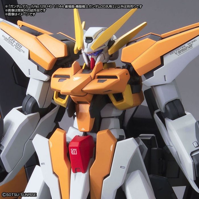 Gundam Decal 128 - HG Movie Version Mobile Suit Gundam 00 General Purpose 2