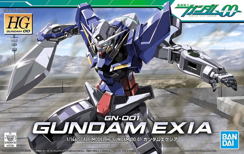 High Grade (HG) Gundam 00 1/144 GN-001 Gundam Exia