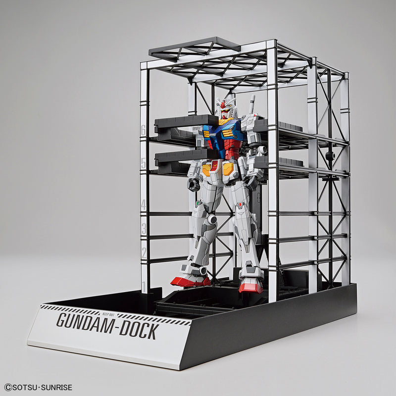 Yokohama Gundam Factory 1/144 RX-78F00 Gundam and Gundam Dock