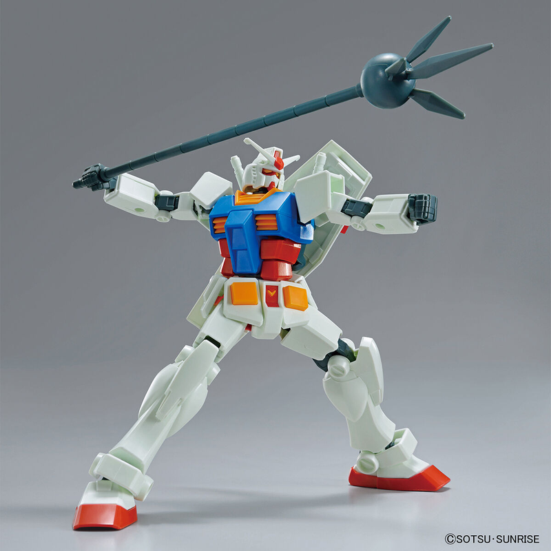 Entry Grade (EG) 1/144 RX-78-2 Gundam (Full Weapon Set)