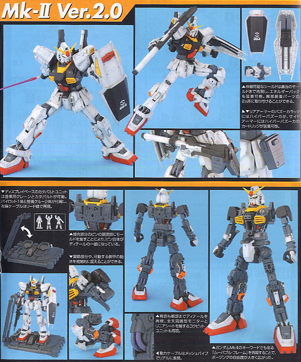 Master Grade (MG) 1/100 RX-178 Gundam Mk-II Ver. 2.0 (AEUG)
