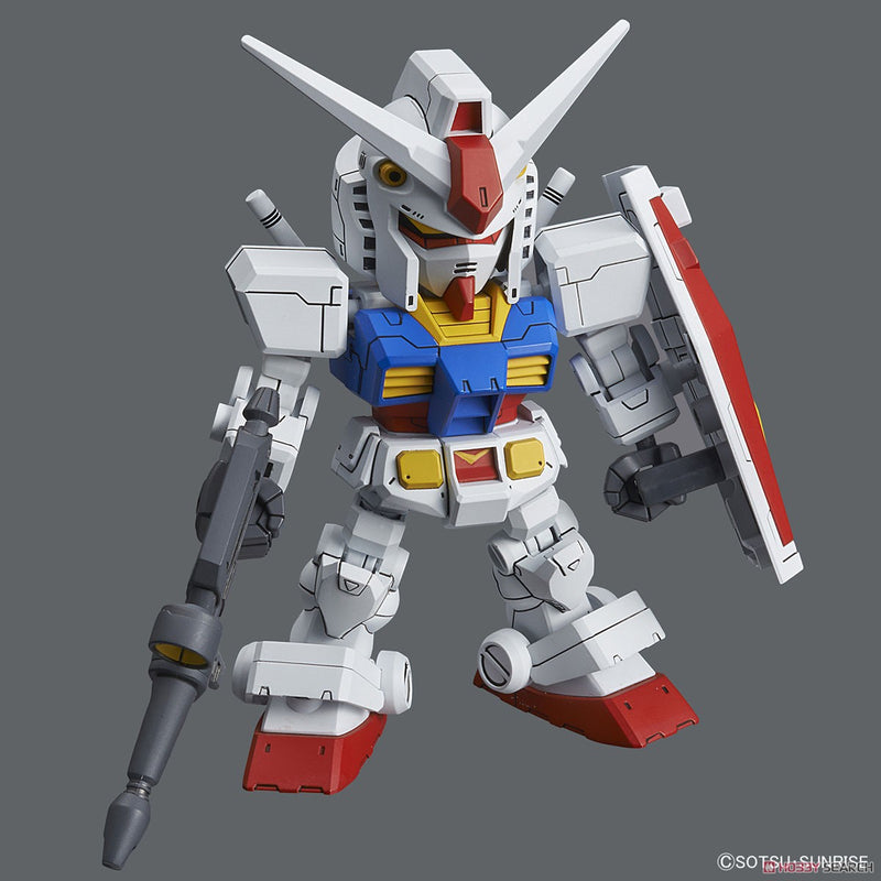 SD Gundam SDCS RX-78-2 Gundam & Cross Silhouette Frame Set