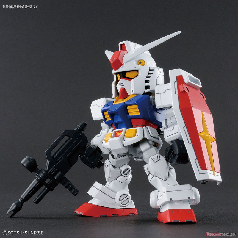 SD Gundam SDCS RX-78-2 Gundam & Cross Silhouette Frame Set