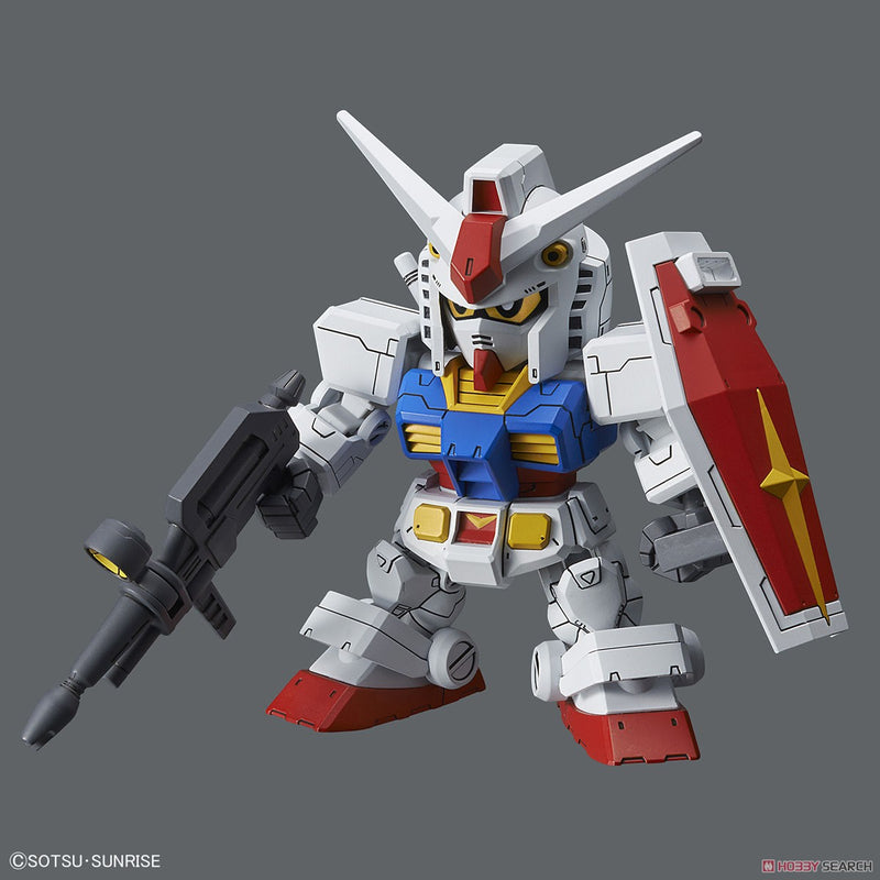 SD Gundam SDCS RX-78-2 Gundam & Cross Silhouette Frame Set