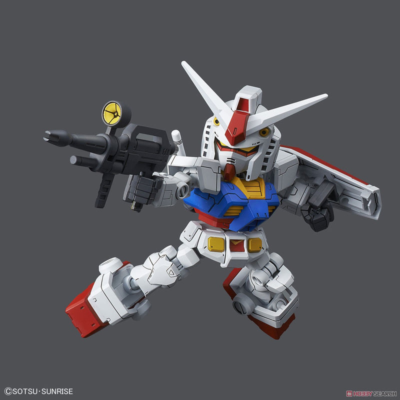 SD Gundam SDCS RX-78-2 Gundam & Cross Silhouette Frame Set