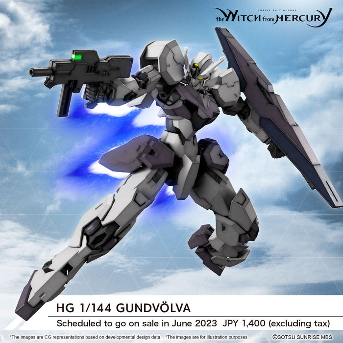 High Grade (HG) Gundam Witch from Mercury 1/144 GUNDVOLVA