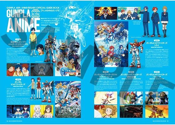Gunpla 40th Anniversary Official Guide Book