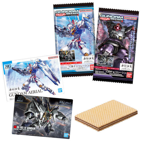 Gunpla Package Art Collection 8 - Chocolate Wafer (With Collection Card)