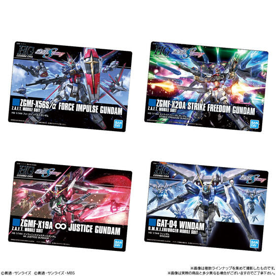 Gunpla Package Art Collection 8 - Chocolate Wafer (With Collection Card)
