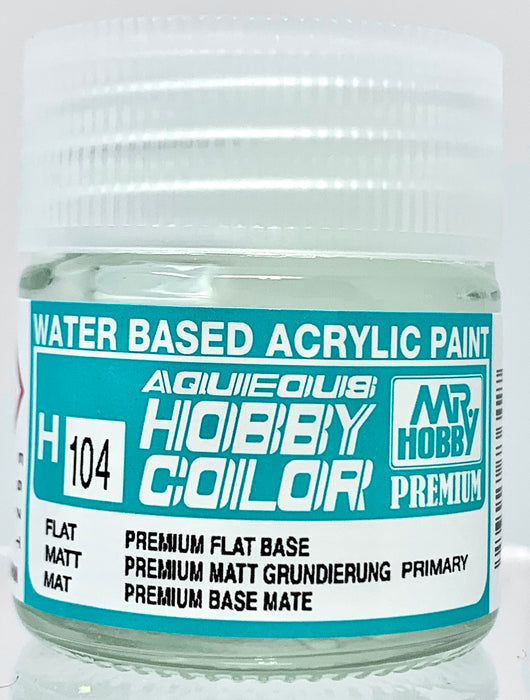 Mr.Hobby Aqueous Hobby Color H104 - Premium Clear Flat Base