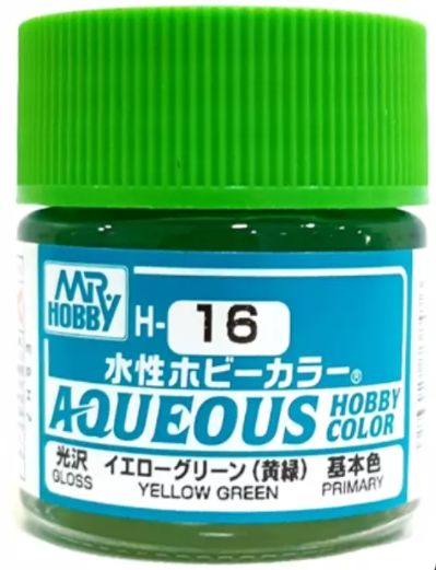 Mr.Hobby Aqueous Hobby Color H16 - Yellow Green