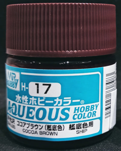 Mr.Hobby Aqueous Hobby Color H17 - Cocoa Brown