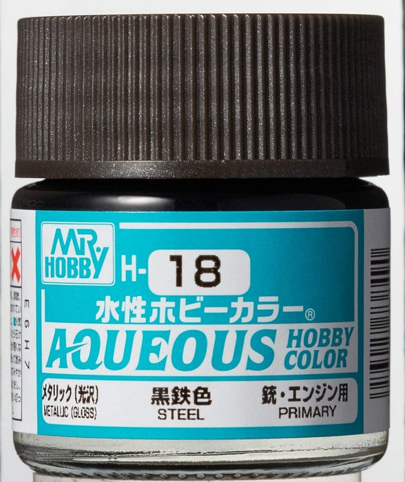 Mr.Hobby Aqueous Hobby Color H18 - Steel
