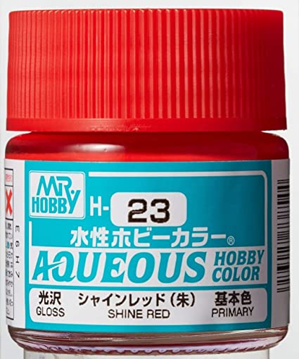 Mr.Hobby Aqueous Hobby Color H23 - Shine Red