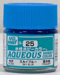 Mr.Hobby Aqueous Hobby Color H25 - Sky Blue