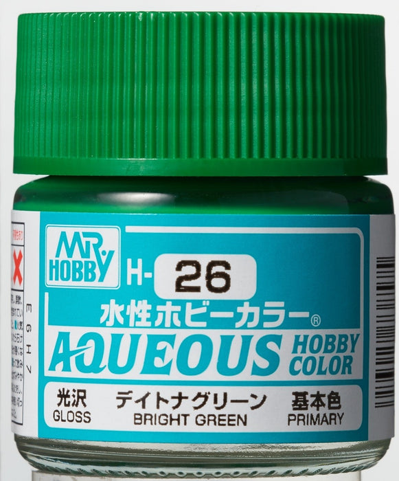 Mr.Hobby Aqueous Hobby Color H26 - Bright Green