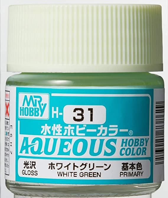 Mr.Hobby Aqueous Hobby Color H31 - White Green