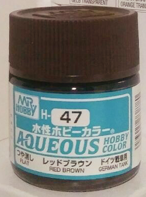 Mr.Hobby Aqueous Hobby Color H47 - Red Brown