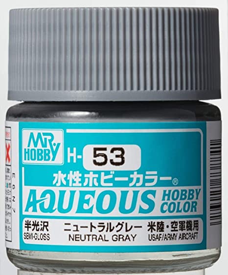 Mr.Hobby Aqueous Hobby Color H53 - Neutral Gray