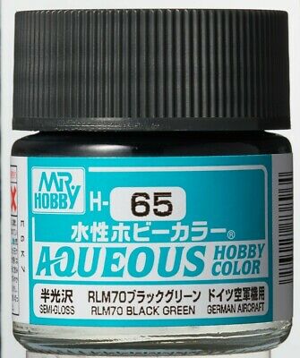 Mr.Hobby Aqueous Hobby Color H65 - RLM70 Dark Green