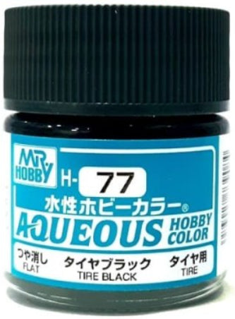 Mr.Hobby Aqueous Hobby Color H77 - Tire Black