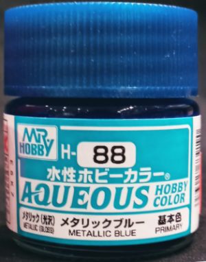 GSI Creos Mr.Hobby Aqueous Hobby Color H88 - Metallic Blue - Argama Hobby -  Canada