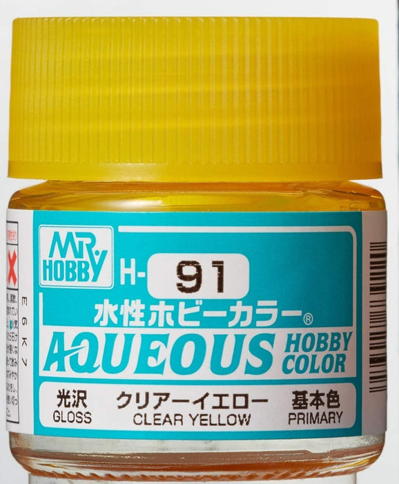 Mr.Hobby Aqueous Hobby Color H91 - Clear Yellow