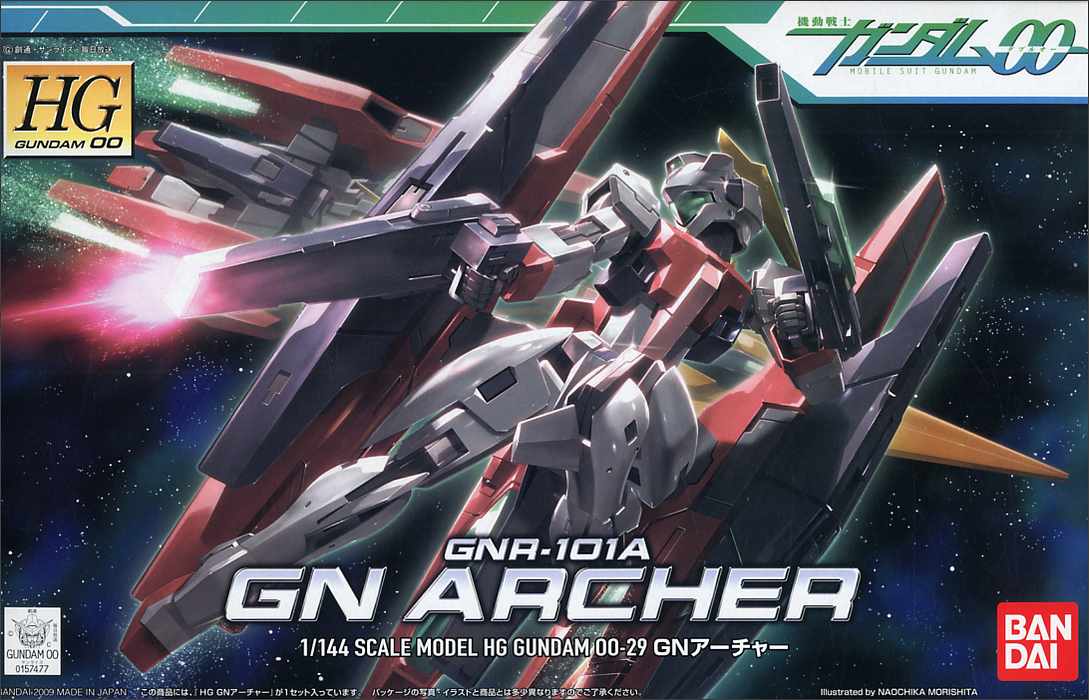 High Grade (HG) Gundam 00 1/144 GNR-101A GN Archer