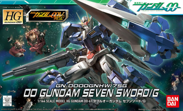 High Grade (HG) Gundam 00 1/144 GN-0000GHNW/7SG 00 Gundam Seven Sword/G
