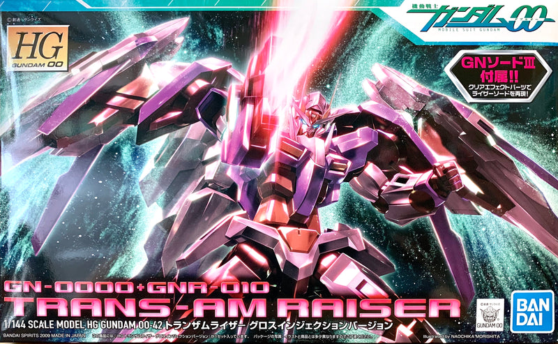 High Grade Gundam 00 1/144 Trans-AM Raiser Gloss Injection Version