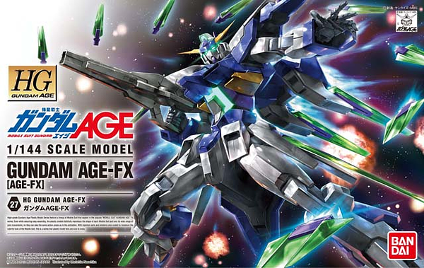 High Grade (HG) Gundam AGE 1/144 AGE-FX Gundam AGE-FX