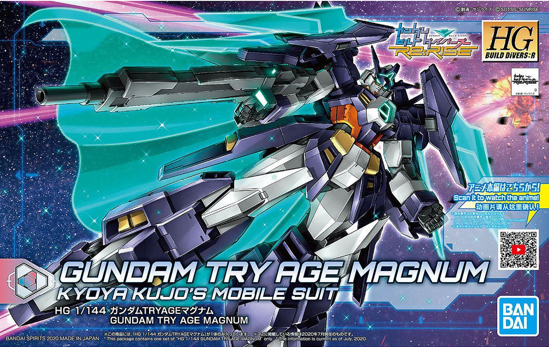 High Grade (HG) HGBD:R 1/144 Gundam Try Age Magnum