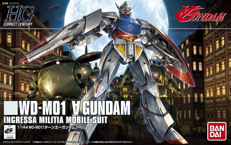 High Grade (HG) HGCC 1/144 WD-M01 ∀ (Turn A) Gundam