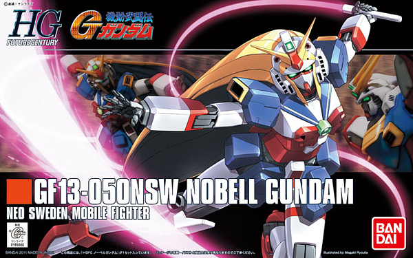 High Grade (HG) HGFC 1/144 GF13-050NSW Nobell Gundam
