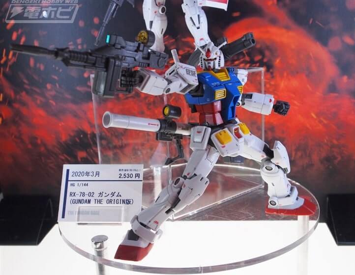 High Grade Gundam The Origin 1/144 RX-78-02 Gundam