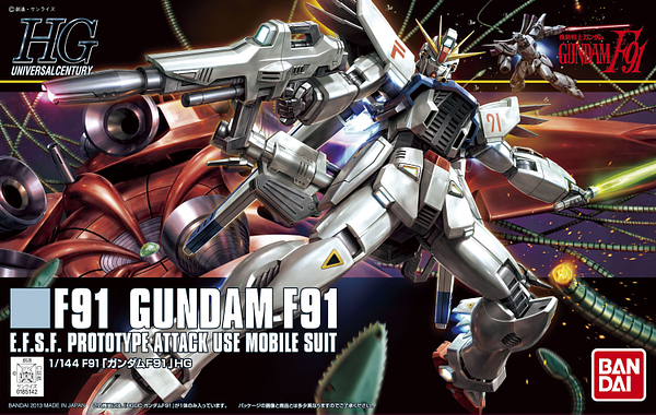 High Grade (HG) HGUC 1/144 F91 Gundam F91
