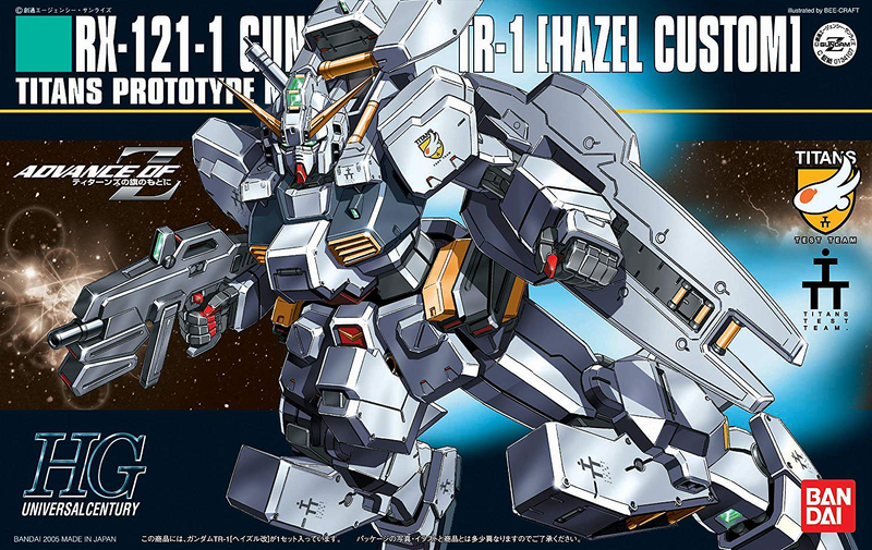 High Grade (HG) HGUC 1/144 RX-121-1 Gundam TR-1 [Hazel Custom]
