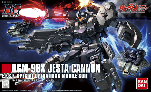 Bandai High Grade (HG) HGUC 1/144 RGM-96X Jesta Cannon - Argama