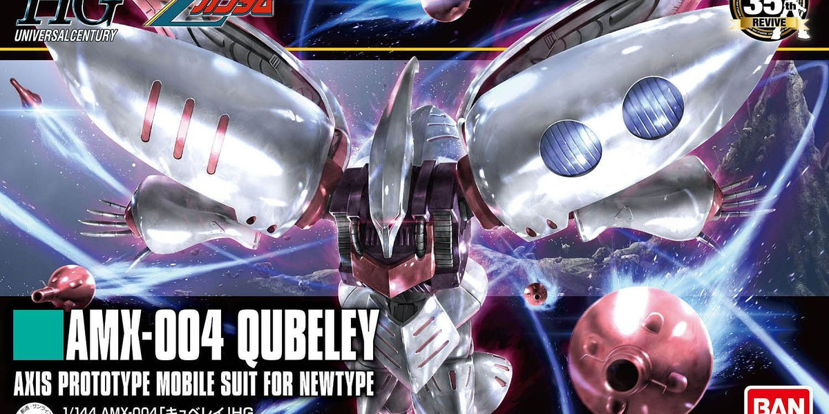 Bandai High Grade (HG) HGUC 1/144 AMX-004 Quebeley (Revive