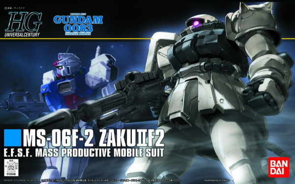 HGUC MS-06F-2 Zaku II F2 (EFSF) (Mobile Suit Gundam 0083 Stardust Memory 1/144)