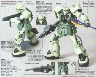 High Grade HGUC 1/144 Zaku II F2