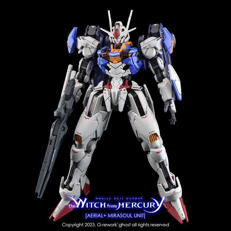 G-Rework Decal - HG Witch from Mercury Gundam Aerial + Mirasoul Unit Use