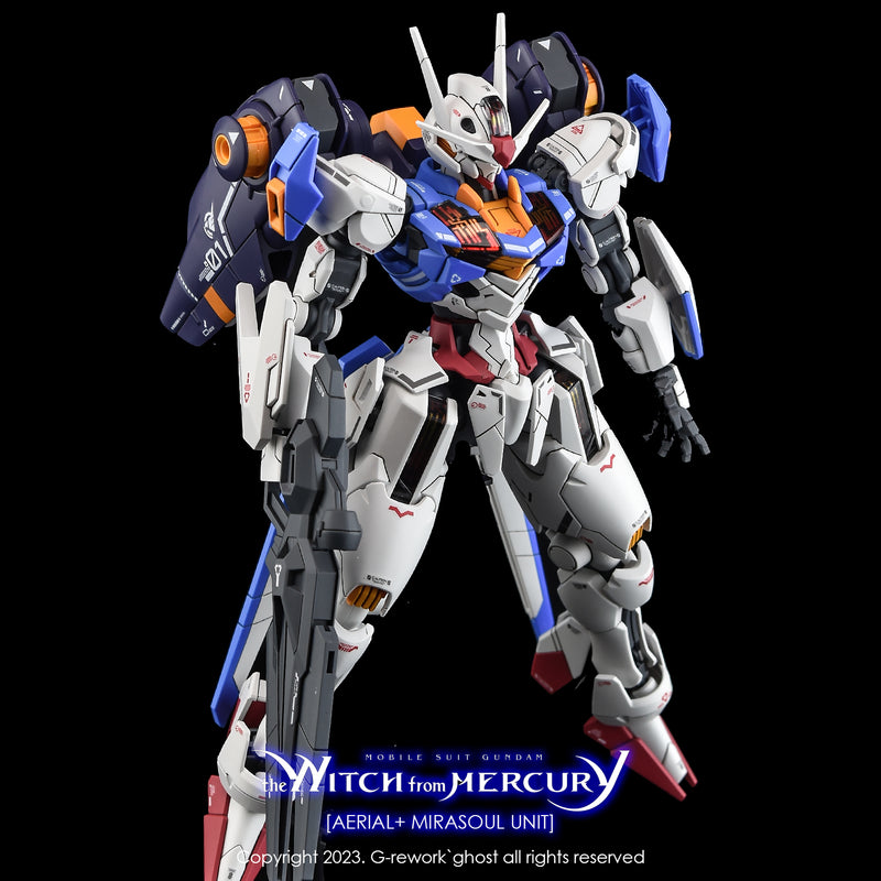 G-Rework Decal - HG Witch from Mercury Gundam Aerial + Mirasoul Unit Use