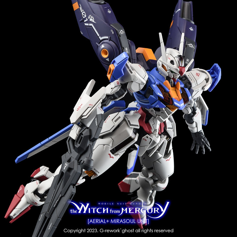G-Rework Decal - HG Witch from Mercury Gundam Aerial + Mirasoul Unit Use