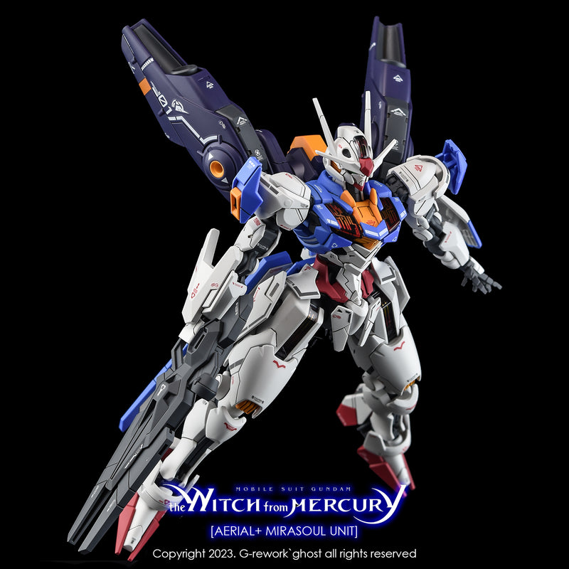 G-Rework Decal - HG Witch from Mercury Gundam Aerial + Mirasoul Unit Use