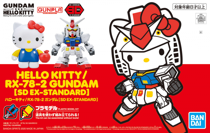 SDEX Hello Kitty x RX-78-2 Gundam
