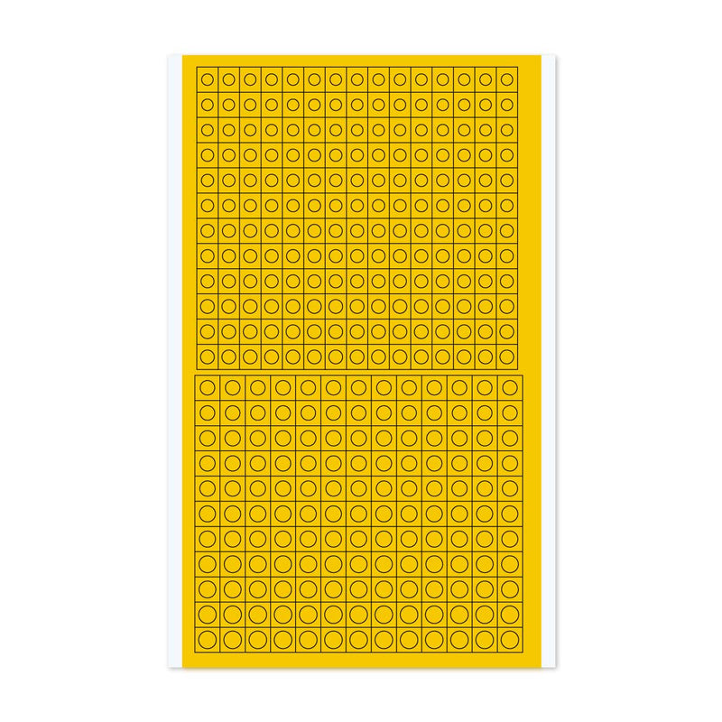 HiQ Parts Pre-cut Circular Masking M (3.0 to 4.6mm) (1pc) (CMS-M-MSK)