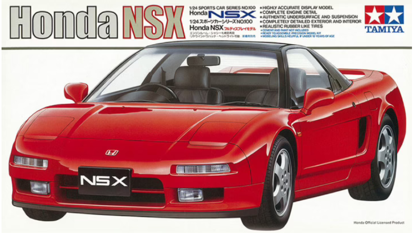 1/24 Honda NSX (Tamiya Sports Car Series 100)